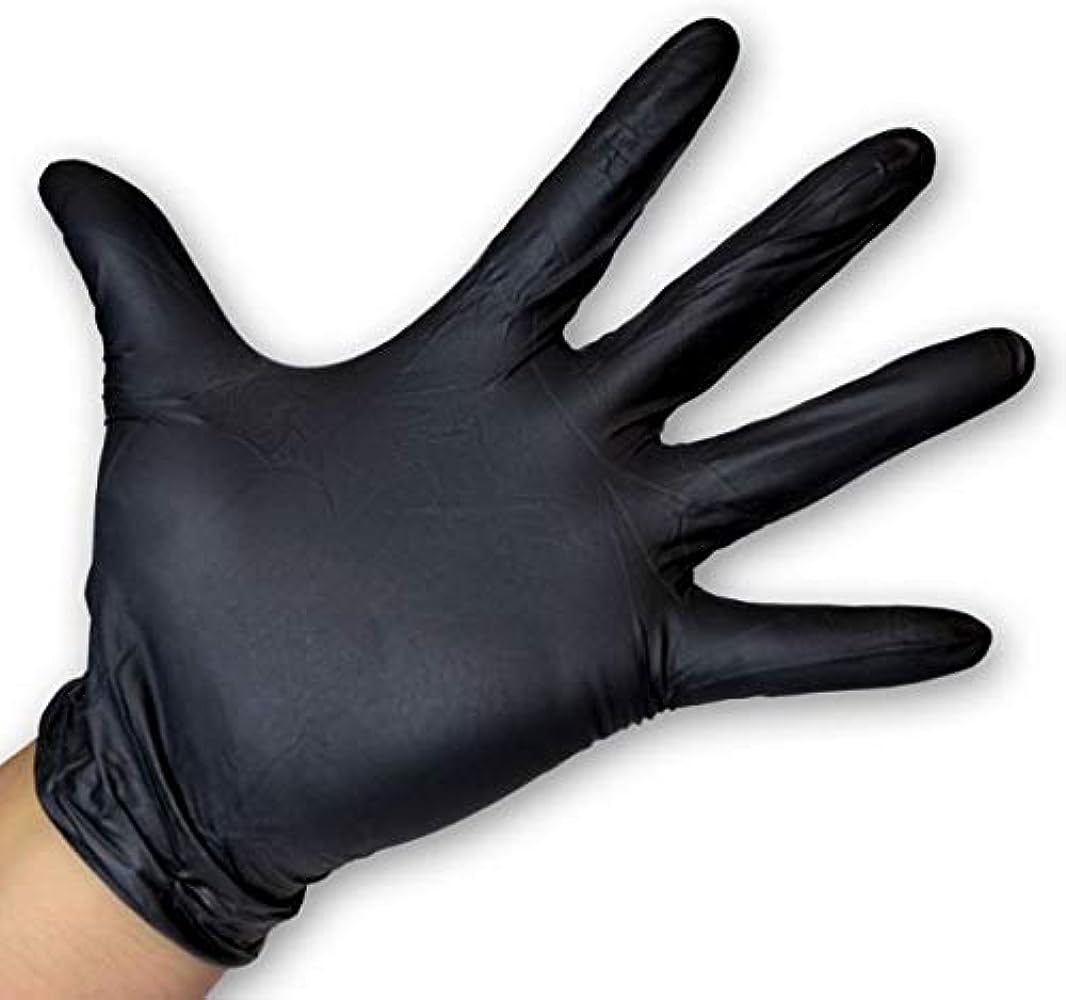 PAR DE GUANTES NEGROS T/L – Casa del Estilista