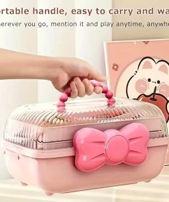 Alternative view of Cajita Organizadora de Lazos