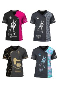 Camisas de  Groomers Profesional