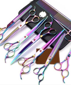 Kit Tijeras PINK POODLE® kit de 9 Piezas