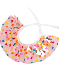 Alternative view of Accesorio Mascotas Babero Pañuelos gatos y perros collar fiesta encaje Bolitas