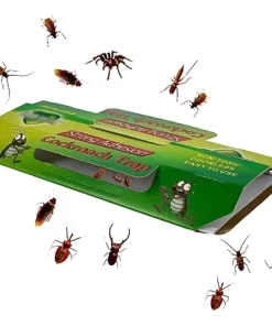 Trampa Pegajosa para el control  de Cucarachas Escorpiones etc