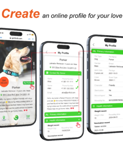 Alternative view of Placas Identificacion ID TAg para mascotas con QR