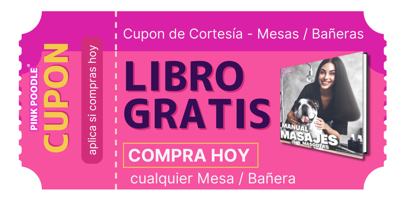 Cupón Mesas Pink Poodle
