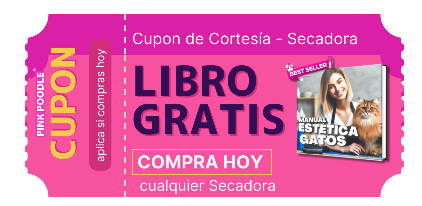 Cupón Sopladoras Pink Poodle