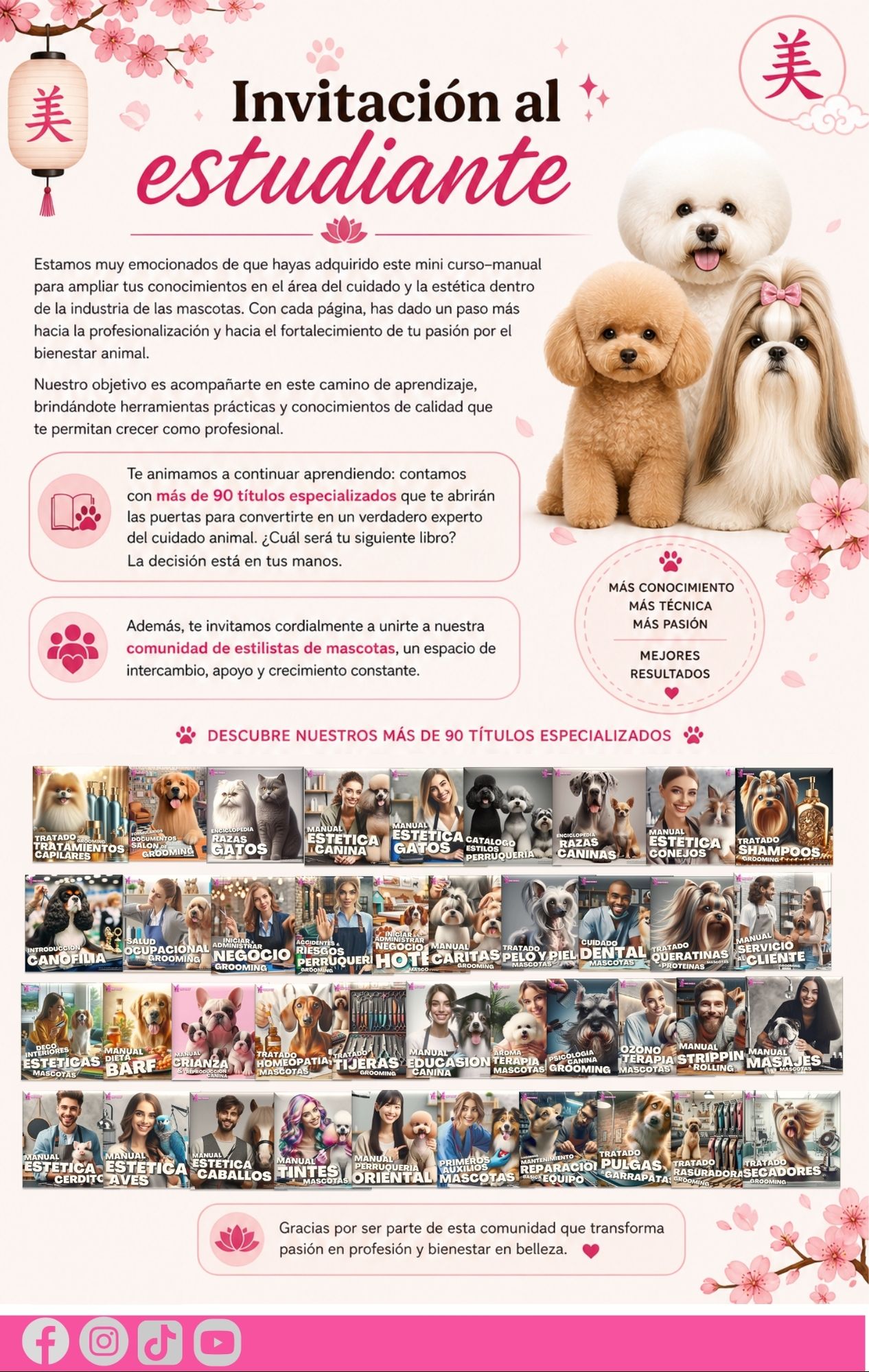 Manual Peluquería Asian Fusion Perros - Mini Curso Grooming - Imagen 6