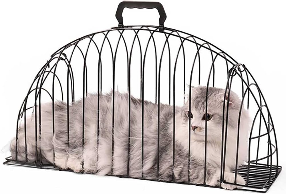 Jaula Baño Gatos Seguridad - Imagen 3